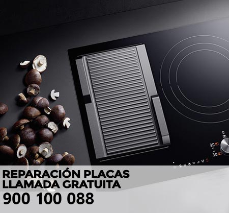 Reparación averías placa de cocción Smeg